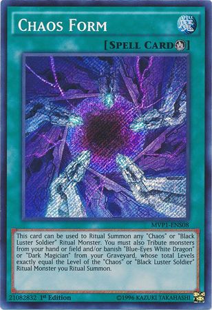 Chaos Form [MVP1-ENS08] Secret Rare | Rock City Comics