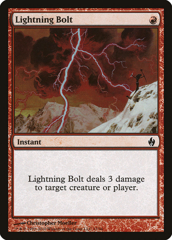 Lightning Bolt [Premium Deck Series: Fire and Lightning] | Rock City Comics