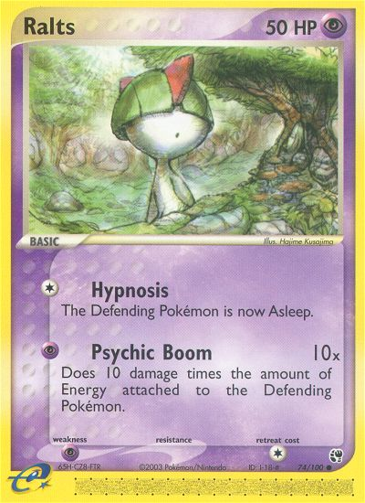 Ralts (74/100) [EX: Sandstorm] | Rock City Comics