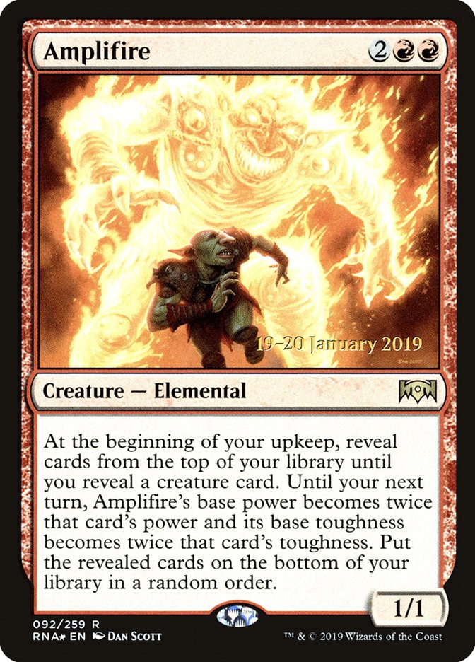 Amplifire [Ravnica Allegiance Prerelease Promos] | Rock City Comics