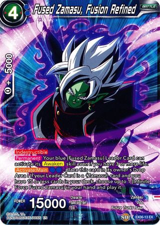 Fused Zamasu, Fusion Refined [EX06-13] | Rock City Comics