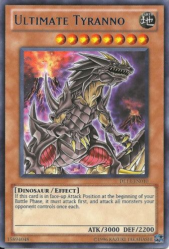 Ultimate Tyranno (Blue) [DL13-EN010] Rare | Rock City Comics