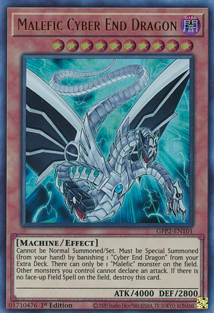 Malefic Cyber End Dragon [GFP2-EN101] Ultra Rare | Rock City Comics