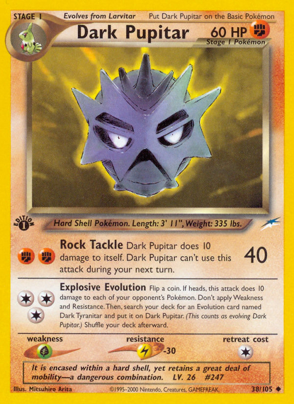 Dark Pupitar (38/105) [Neo Destiny 1st Edition] | Rock City Comics