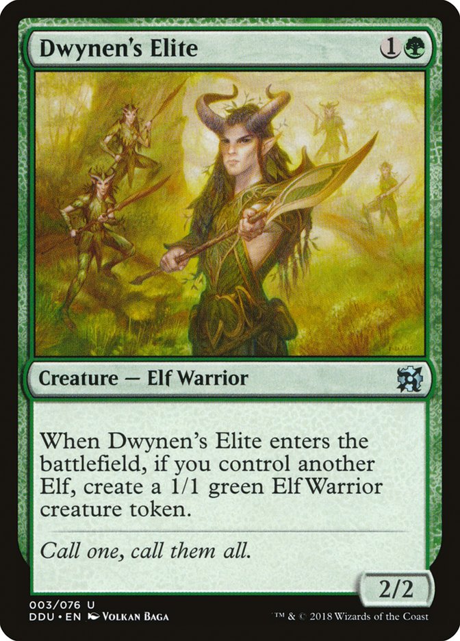 Dwynen's Elite [Duel Decks: Elves vs. Inventors] | Rock City Comics