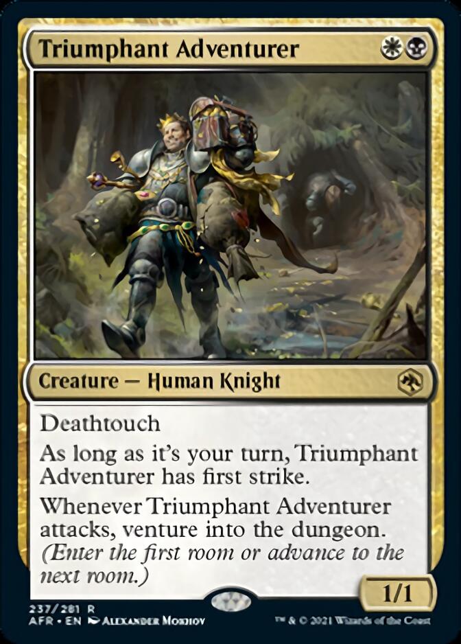 Triumphant Adventurer [Dungeons & Dragons: Adventures in the Forgotten Realms] | Rock City Comics