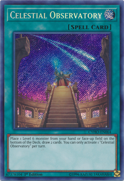 Celestial Observatory [CYHO-EN064] Secret Rare | Rock City Comics