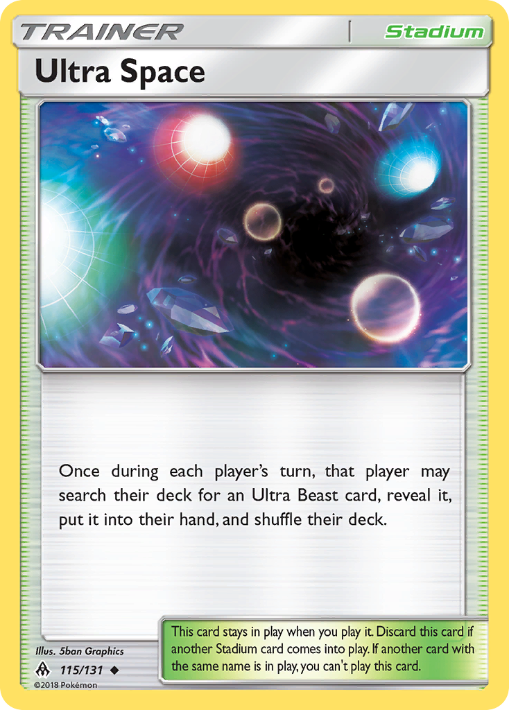 Ultra Space (115/131) [Sun & Moon: Forbidden Light] | Rock City Comics