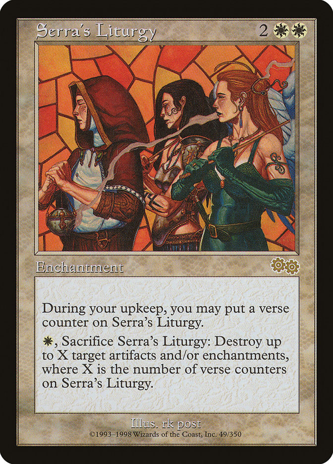 Serra's Liturgy [Urza's Saga] | Rock City Comics