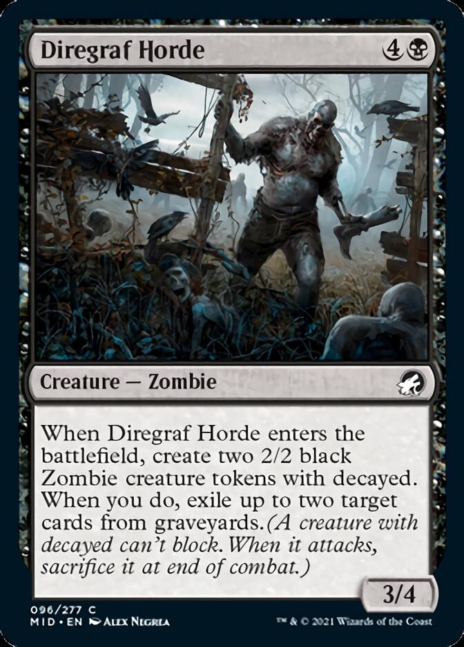 Diregraf Horde [Innistrad: Midnight Hunt] | Rock City Comics