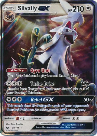 Silvally GX (90/111) (Jumbo Card) [Sun & Moon: Crimson Invasion] | Rock City Comics