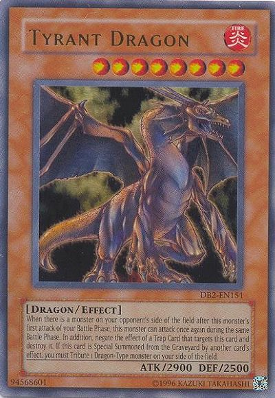 Tyrant Dragon [DB2-EN151] Ultra Rare | Rock City Comics