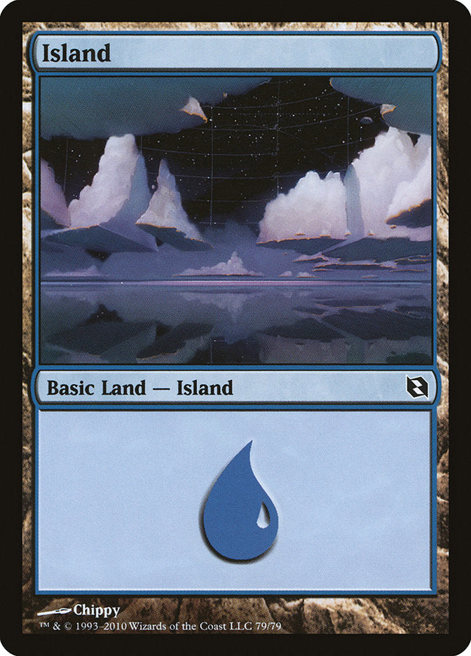 Island (79) [Duel Decks: Elspeth vs. Tezzeret] | Rock City Comics