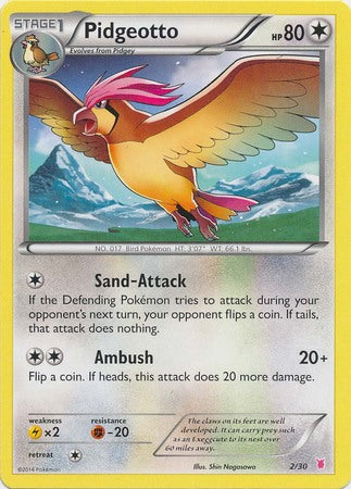 Pidgeotto (2/30) [XY: Trainer Kit 1 - Wigglytuff] | Rock City Comics