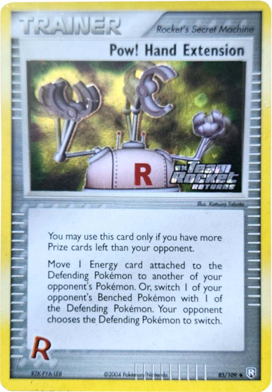 Pow! Hand Extension (85/109) (Stamped) [EX: Team Rocket Returns] | Rock City Comics