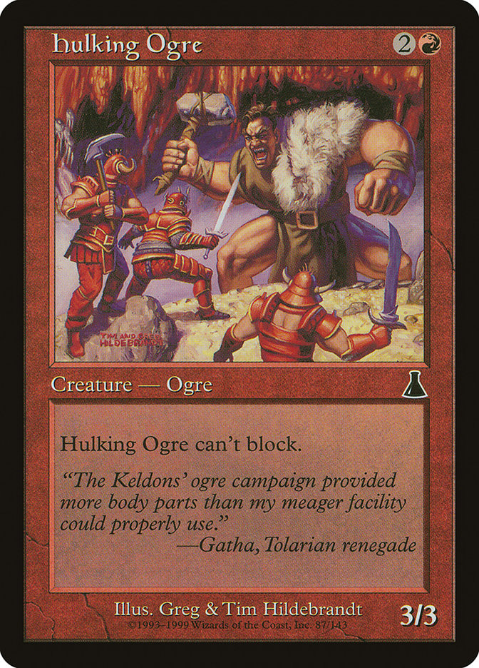 Hulking Ogre [Urza's Destiny] | Rock City Comics