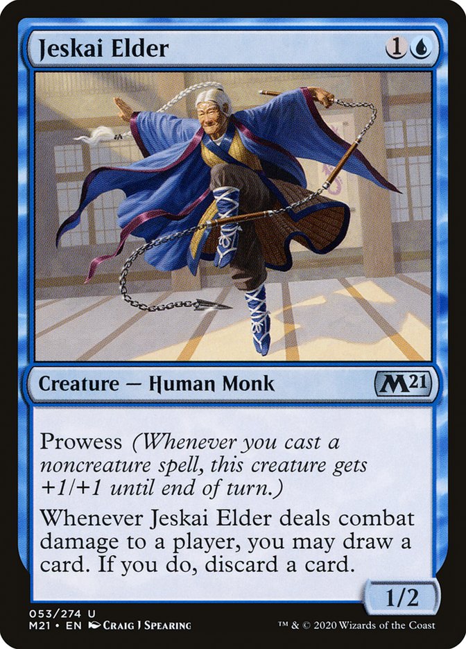 Jeskai Elder [Core Set 2021] | Rock City Comics