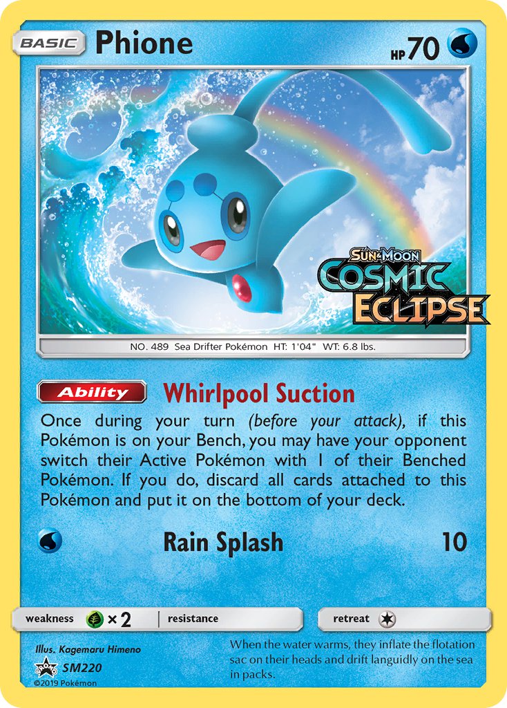 Phione (SM220) [Sun & Moon: Black Star Promos] | Rock City Comics