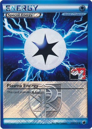 Plasma Energy (106/116) (Play Pokemon Promo) [Black & White: Plasma Freeze] | Rock City Comics