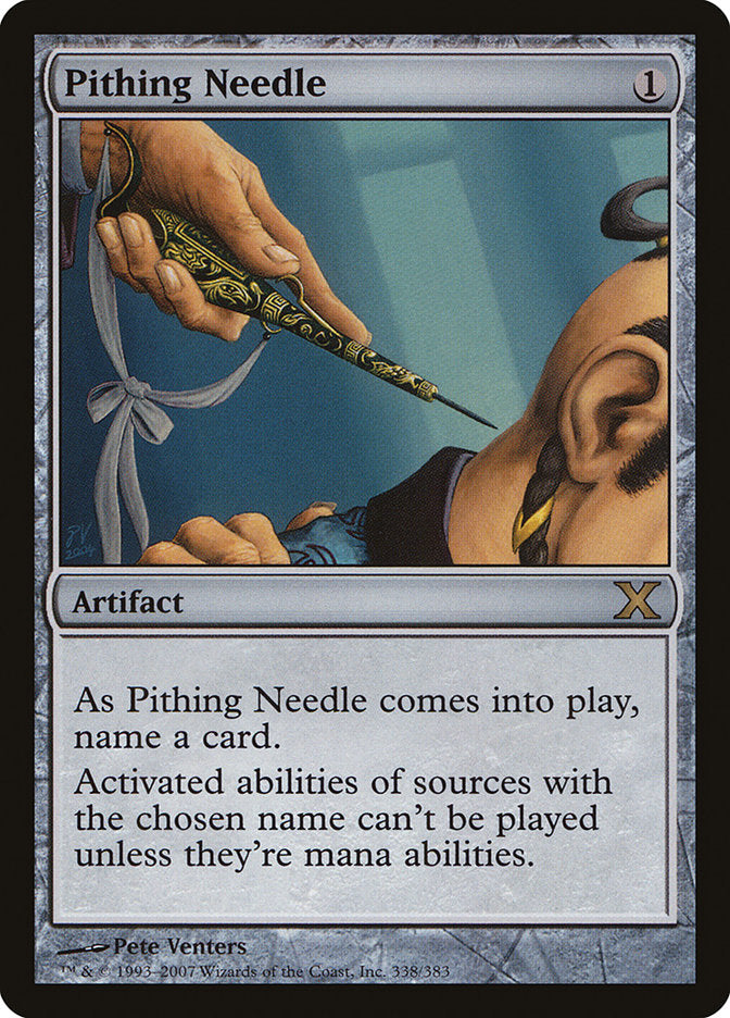 Pithing Needle [Tenth Edition] | Rock City Comics