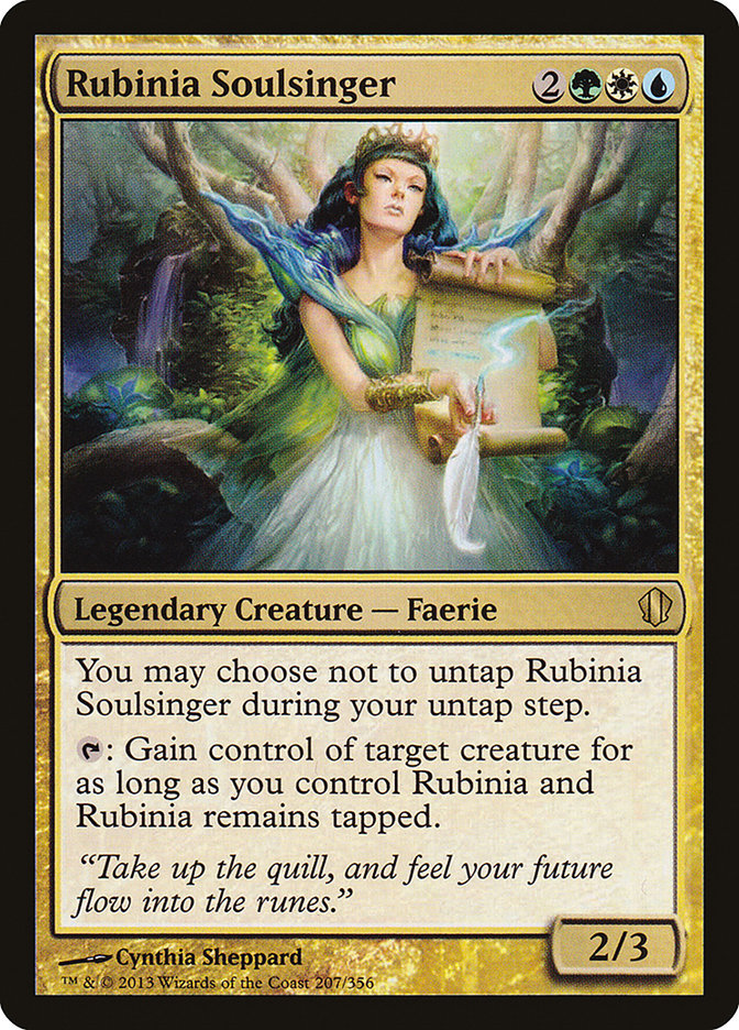 Rubinia Soulsinger [Commander 2013] | Rock City Comics