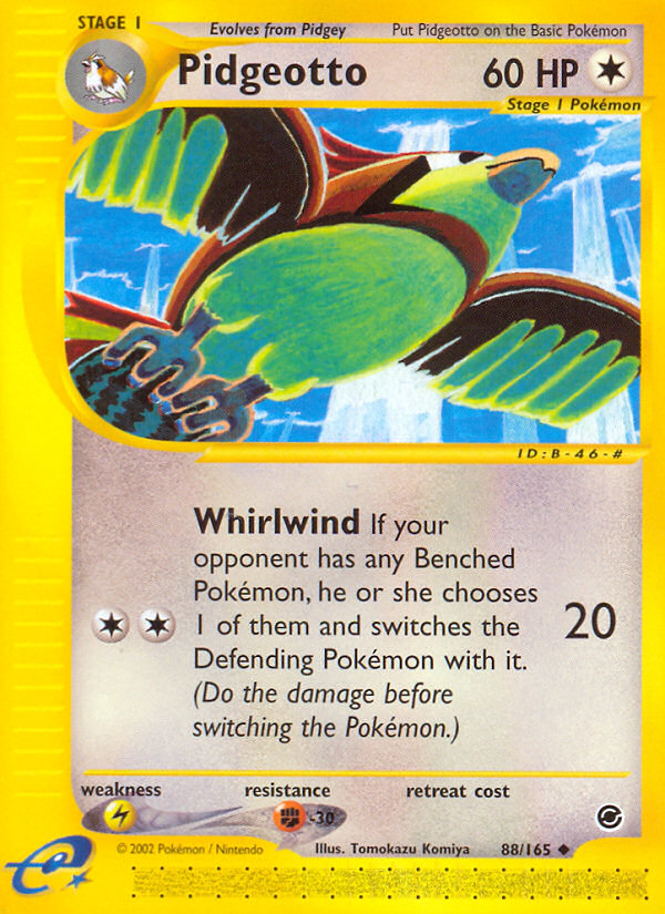 Pidgeotto (88/165) [Expedition: Base Set] | Rock City Comics