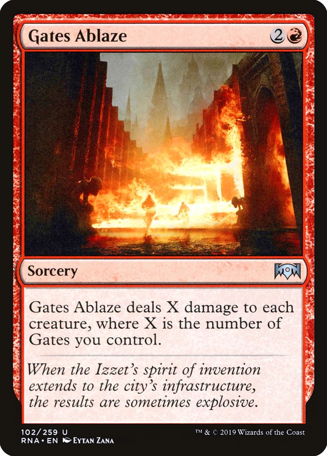 Gates Ablaze [Ravnica Allegiance] | Rock City Comics