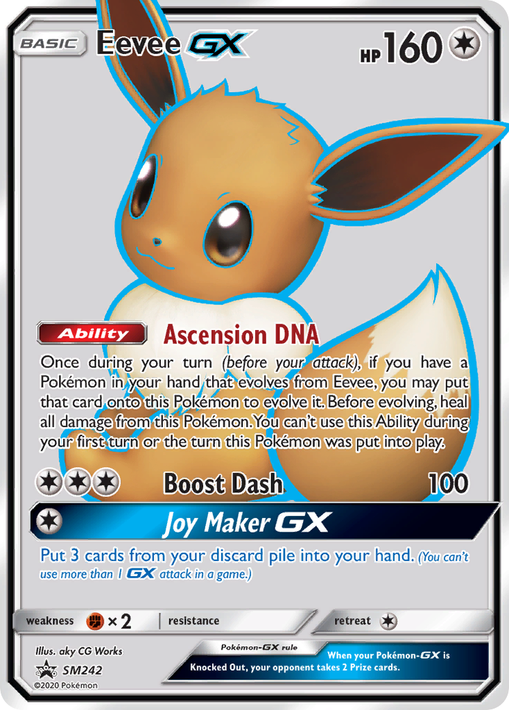 Eevee GX (SM242) [Sun & Moon: Black Star Promos] | Rock City Comics