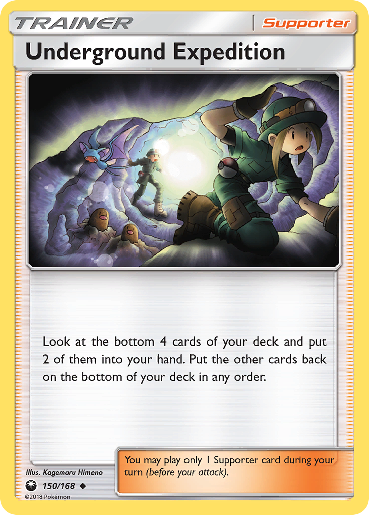 Underground Expedition (150/168) [Sun & Moon: Celestial Storm] | Rock City Comics