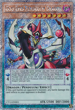 Odd-Eyes Pendulum Dragon [CT12-EN001] Secret Rare | Rock City Comics