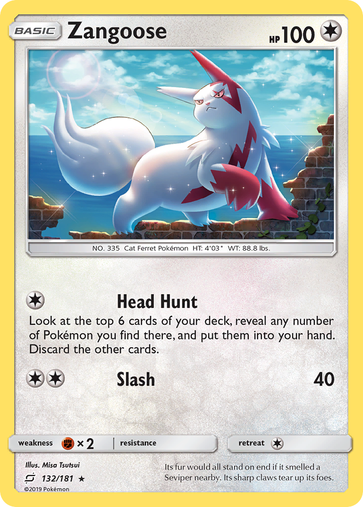 Zangoose (132/181) [Sun & Moon: Team Up] | Rock City Comics