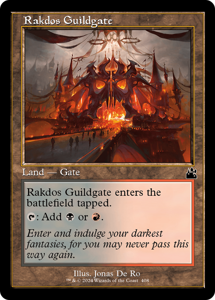 Rakdos Guildgate (Retro Frame) [Ravnica Remastered] | Rock City Comics