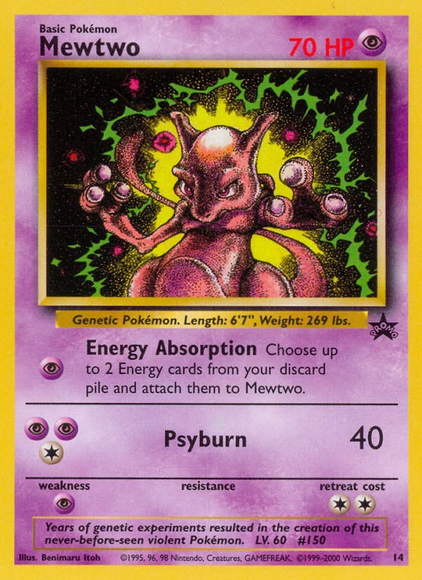 Mewtwo (14) [Wizards of the Coast: Black Star Promos] | Rock City Comics