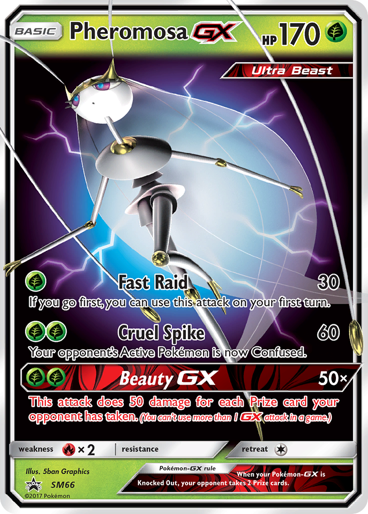 Pheromosa GX (SM66) [Sun & Moon: Black Star Promos] | Rock City Comics