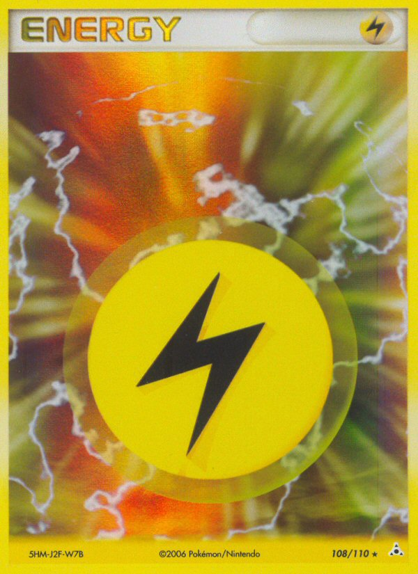 Lightning Energy (108/110) [EX: Holon Phantoms] | Rock City Comics