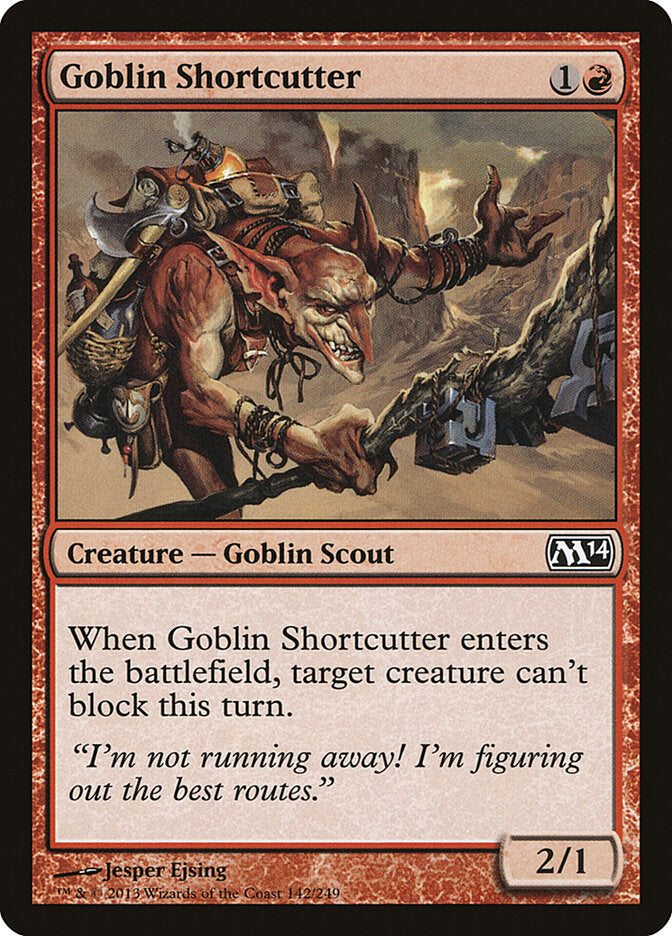 Goblin Shortcutter [Magic 2014] | Rock City Comics