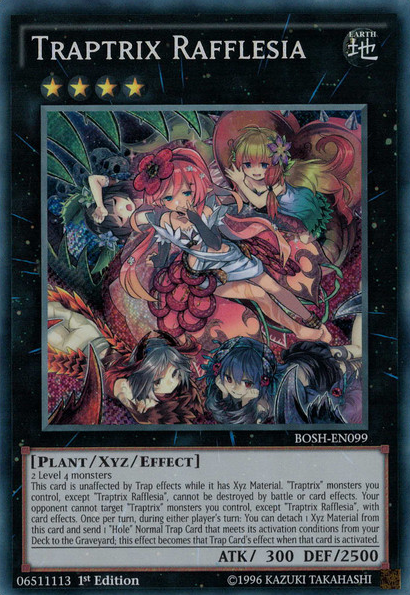 Traptrix Rafflesia [BOSH-EN099] Secret Rare | Rock City Comics