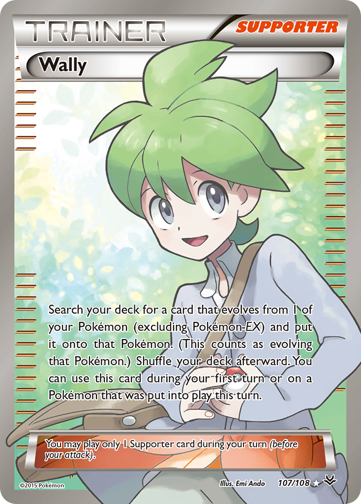 Wally (107/108) [XY: Roaring Skies] | Rock City Comics