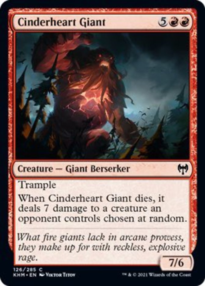 Cinderheart Giant [Kaldheim] | Rock City Comics