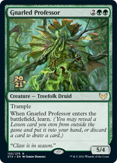 Gnarled Professor [Strixhaven: School of Mages Prerelease Promos] | Rock City Comics