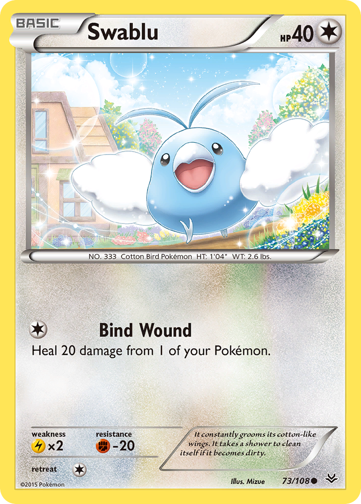 Swablu (73/108) [XY: Roaring Skies] | Rock City Comics