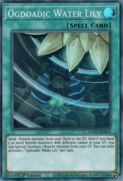 Ogdoadic Water Lily (Super Rare) [ANGU-EN010] Super Rare | Rock City Comics