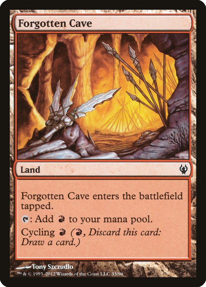 Forgotten Cave [Duel Decks: Izzet vs. Golgari] | Rock City Comics