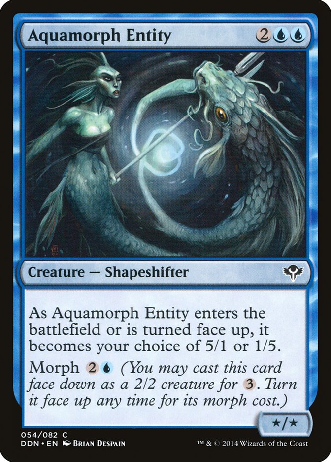 Aquamorph Entity [Duel Decks: Speed vs. Cunning] | Rock City Comics