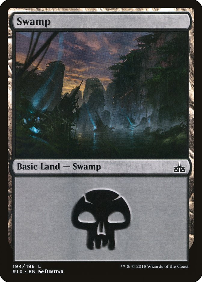 Swamp (194) [Rivals of Ixalan] | Rock City Comics