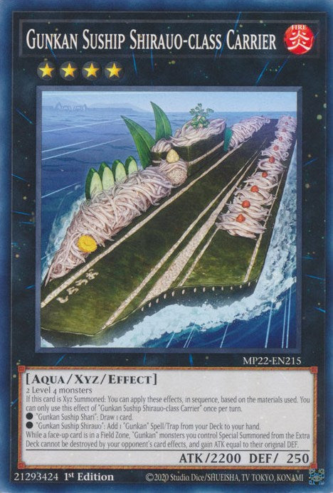 Gunkan Suship Shirauo-class Carrier [MP22-EN215] Common | Rock City Comics