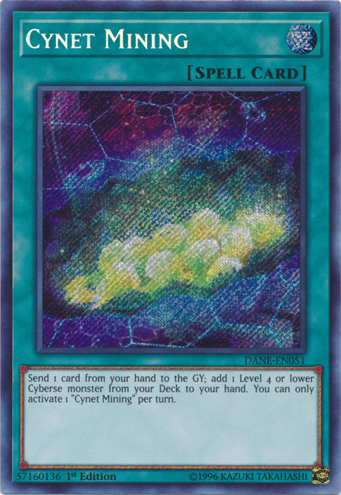 Cynet Mining [DANE-EN051] Secret Rare | Rock City Comics