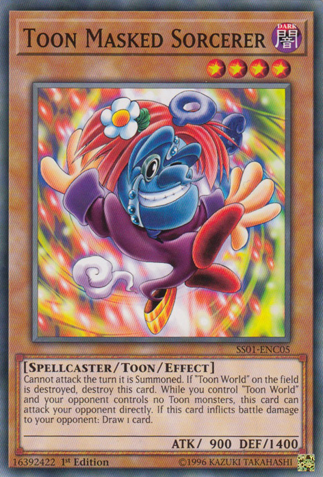 Toon Masked Sorcerer [SS01-ENC05] Common | Rock City Comics