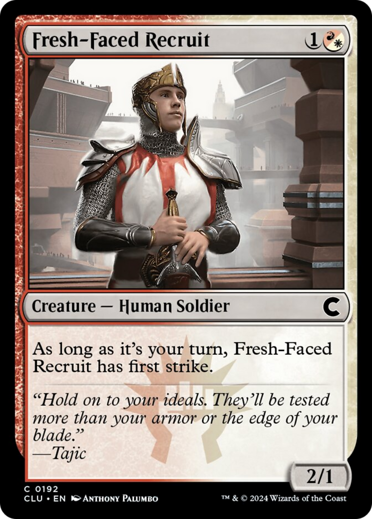 Fresh-Faced Recruit [Ravnica: Clue Edition] | Rock City Comics