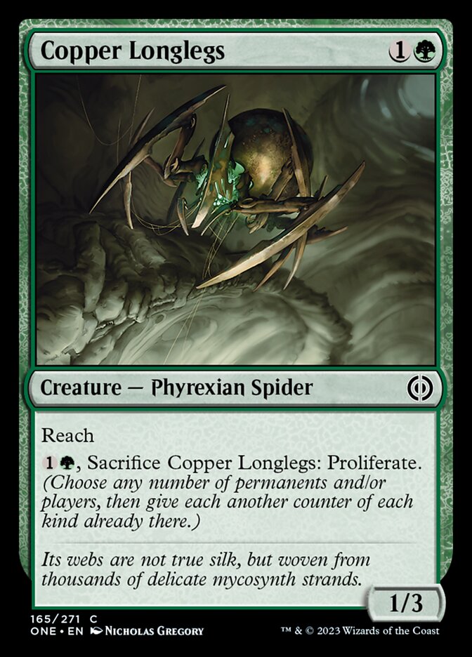 Copper Longlegs [Phyrexia: All Will Be One] | Rock City Comics